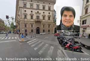 Roma - Le strisce pedonali di largo Brancaccio dove è stata investita suor Flora (nella foto)