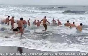 Montalto di Castro - "Only the brave", il primo tuffo dell'anno