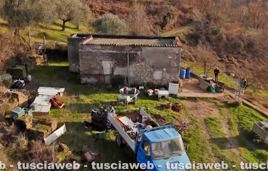 Femminicidio di Capodanno - Il casolare della coppia nelle campagne di Sant'Oreste