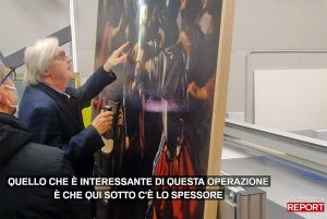 Report - Il servizio sulla tela di proprietà di Sgarbi