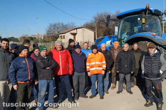 Orte - La protesta degli agricoltori
