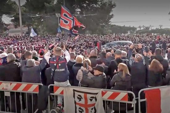 Cagliari - Funerale di Gigi Riva
