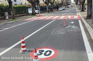 Viterbo - Il limite di 30 chilometri