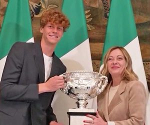 Jannik Sinner e Giorgia Meloni