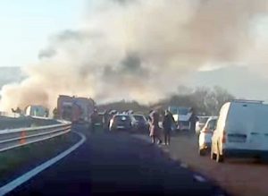 Siligo - Il luogo dell'assalto al portavalori