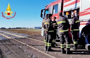 Viterbo - Binario ferroviario dei vigili del fuoco