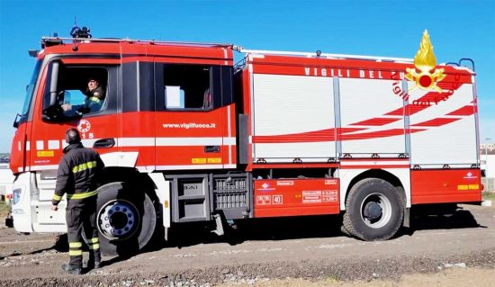 Viterbo - Binario ferroviario dei vigili del fuoco