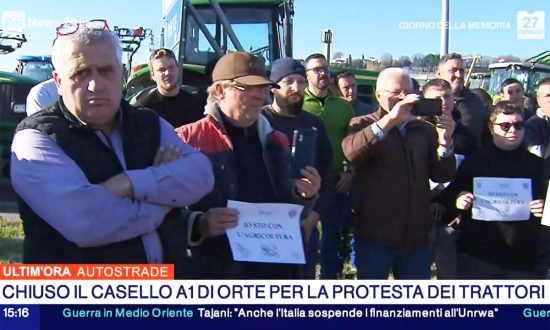 Orte - La protesta degli agricoltori