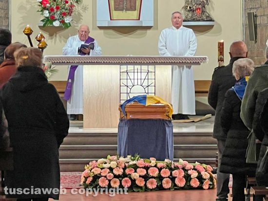 Viterbo - Il funerale di Rosanna De Marchi