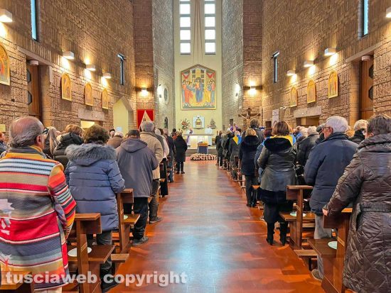 Viterbo - Il funerale di Rosanna De Marchi