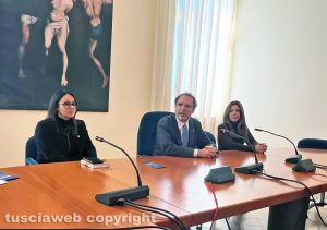 Viterbo - Gilda Nicolai, Stefano Ubertini e Alessandra Moscatelli