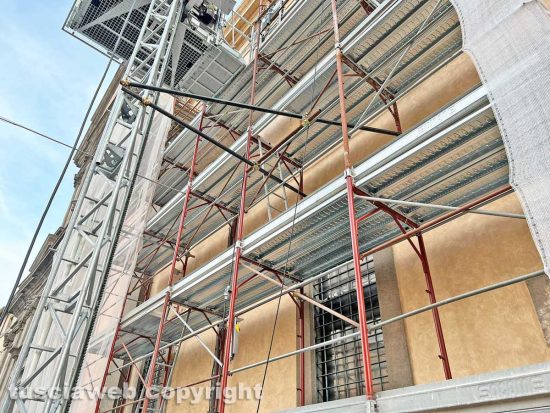Viterbo - I lavori del Pnrr a piazza Fontana grande