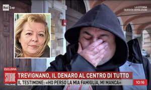 Trevignano Romano - L'ex "adepto" Carlo - Nel riquadro: Gisella Cardia