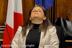 La sindaca Chiara Frontini