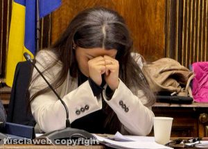 Viterbo - La sindaca Chiara Frontini