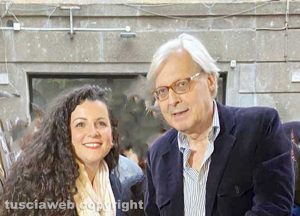 Vittorio Sgarbi e Chiara Frontini