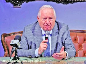 Viterbo - L’imprenditore Piero Camilli