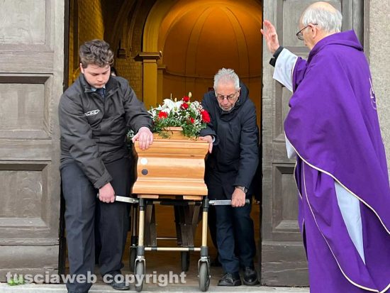 Viterbo - I funerali di Michele Bonatesta