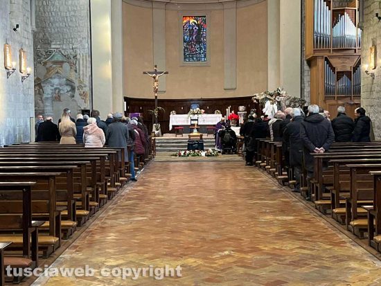 Viterbo - I funerali di Michele Bonatesta