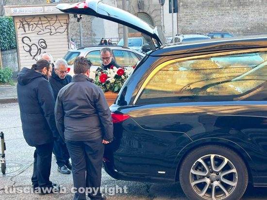 Viterbo - I funerali di Michele Bonatesta