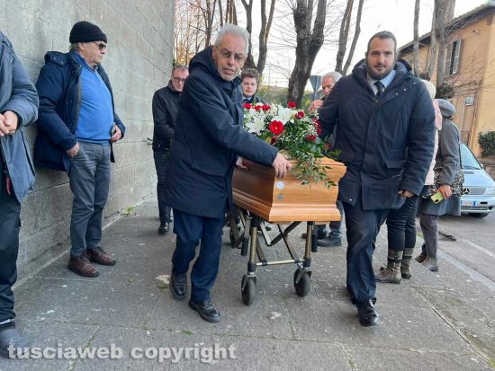 Viterbo - I funerali di Michele Bonatesta