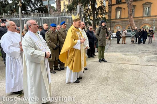 Viterbo - La messa in ricordo dei bombardamenti che colpirono Viterbo il 17 gennaio 1944