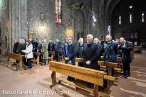 Viterbo - La messa in ricordo dei bombardamenti che colpirono Viterbo il 17 gennaio 1944