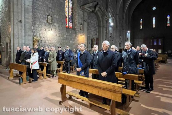 Viterbo - La messa in ricordo dei bombardamenti che colpirono Viterbo il 17 gennaio 1944