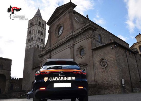 Viterbo - Una nuova Ala Romeo Tonale per il comando provinciale dei carabinieri di Viterbo