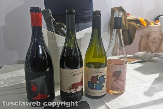 Caprarola - I vini della cantina Muscari Tomajoli