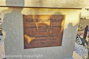 Civitavecchia - Inaugurata la statua di Papa Giovanni II