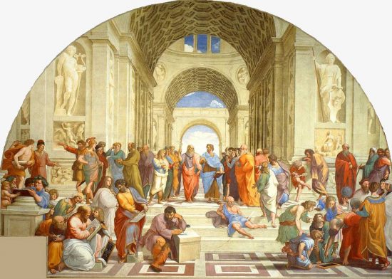  Scuola di Atene di Raffaello