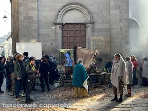 Viterbo - Le riprese della serie Netflix The Decameron