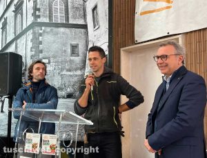 Da sinistra: Fabrizio Fiorucci, Francesco Amendola, Luigi Pagliaro