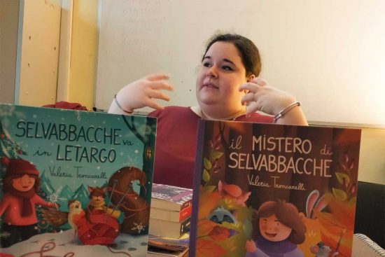 L'illustratrice di libri per ragazzi Valeria Troncarelli