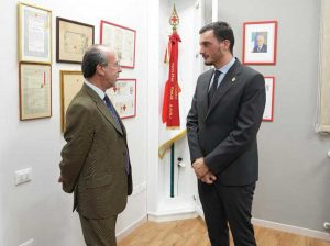 Viterbo - Il prefetto Gennaro Capo in visita alla sede della Cri