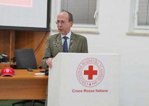 Viterbo - Il prefetto Gennaro Capo in visita alla sede della Cri