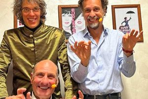 I protagonisti dello spettacolo "Chi si accontenta, gode!"