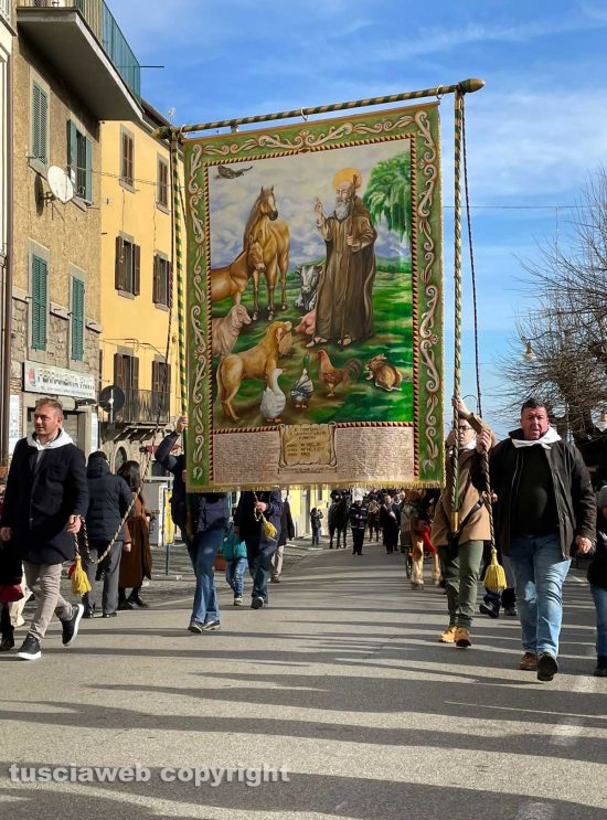 Soriano nel Cimino - La benedizione degli animali in occasione di S. Antonio