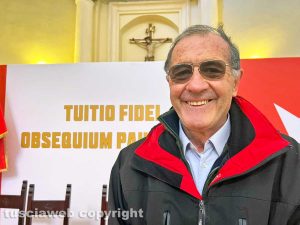 Viterbo - Il delegato dei Cavalieri di Malta Roberto Saccarello