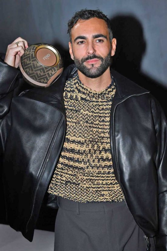 Marco Mengoni alla sfilata targata Fendi
