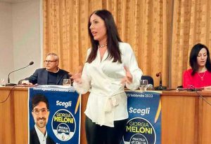 Maria Serena Di Risio, responsabile del circolo di Fratelli d'Italia Fabrica di Roma