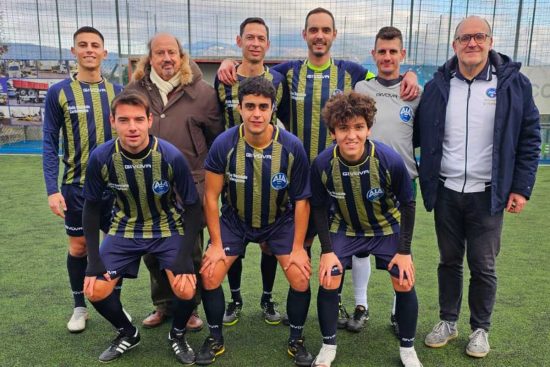 Sport - Calcio a cinque - La squadra dell'Aia di Viterbo