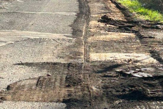 Montalto di Castro - I lavori lungo la Litoranea