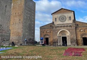 Tuscania - Le riprese di "The Decameron"