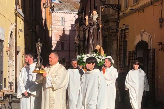 Civita Castellana - La processione per Sant'Antonio