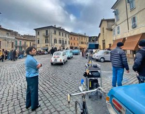 Ronciglione - Le riprese cinematografiche della nuova serie di Stefano Sollima "Il mostro"