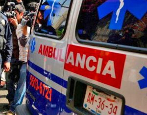 Un'ambulanza colombiana