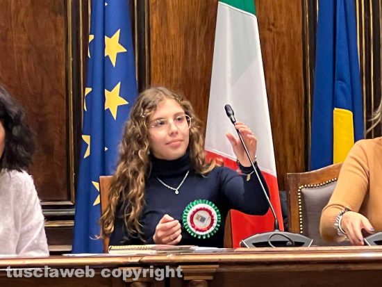 La sindaca Chiara Giorgi