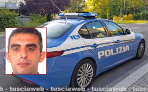 Polizia - Nel riquadro Vasvi Beluli